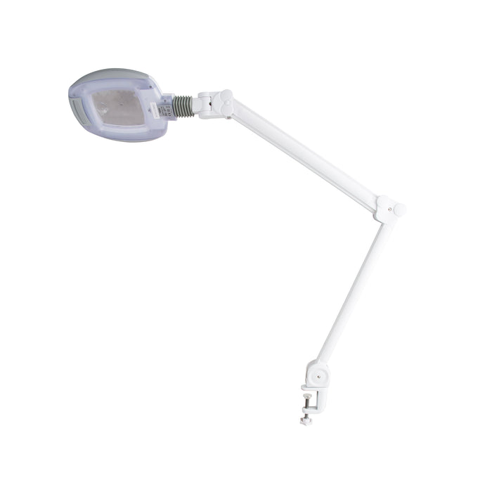 Silver Fox 3-Diopter Rolling LED Magnifying Lamp with Dual Brightness Settings - 1005