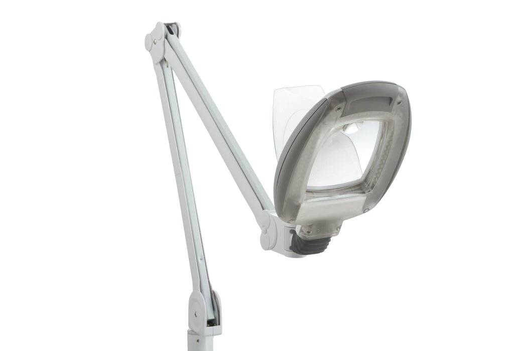 Silver Fox 3-Diopter Rolling LED Magnifying Lamp with Dual Brightness Settings - 1005