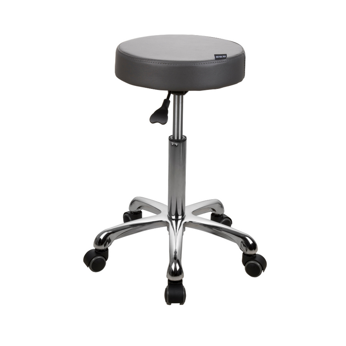 Silver Fox Round Stool - 1023A