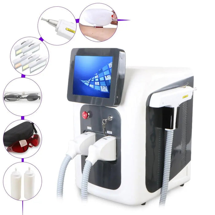 MyChway IPL Laser Machine With E-Light & Yag Handles For Hair Removal & Skin Rejuvenation - HR-AS20