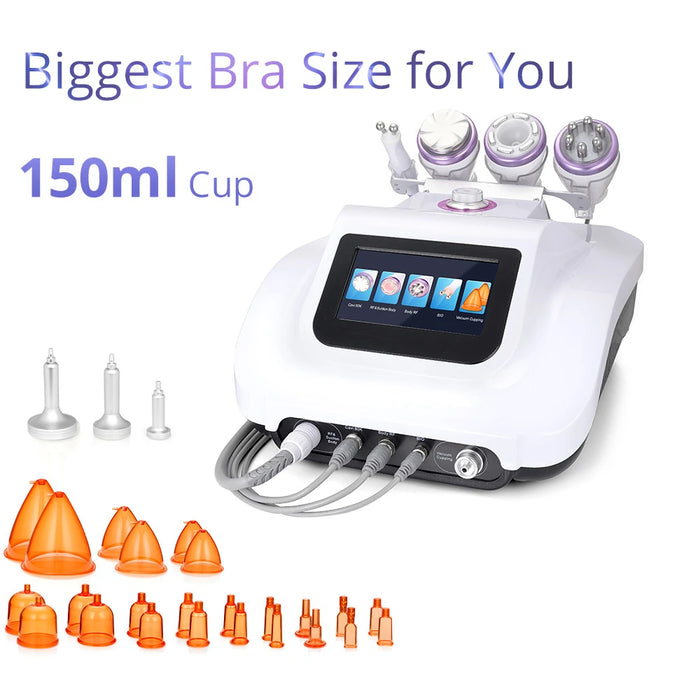 Mychway 80K Cavitation Machine With Vacuum Cupping For Body Sculpting - MS-55T7