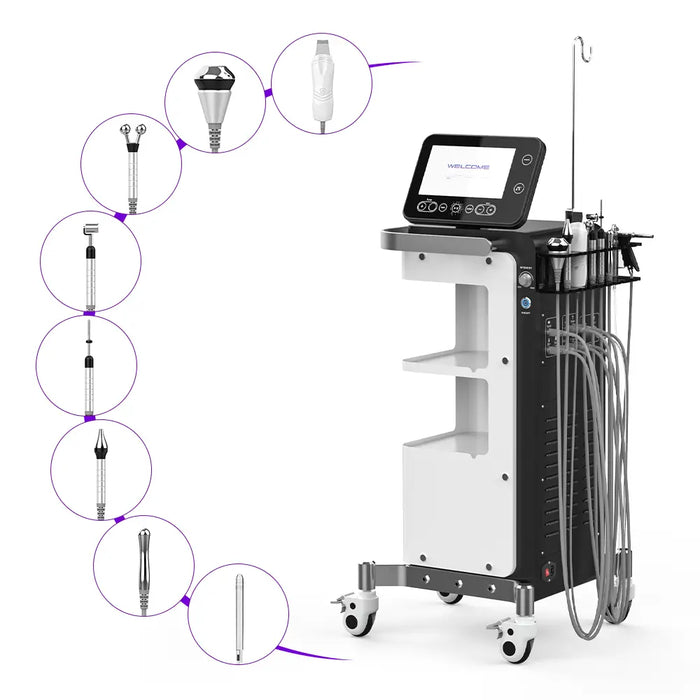 MyChway 8 in 1 Facial Machine With Jet Peel For Skin Rejuvenation - FC-89K1