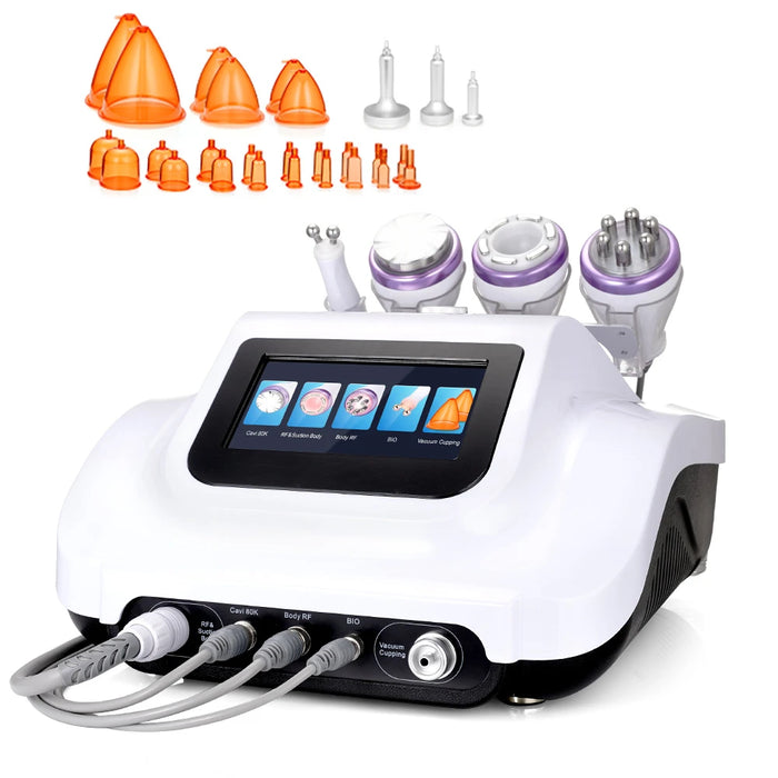 Mychway 80K Cavitation Machine With Vacuum Cupping For Body Sculpting - MS-55T7