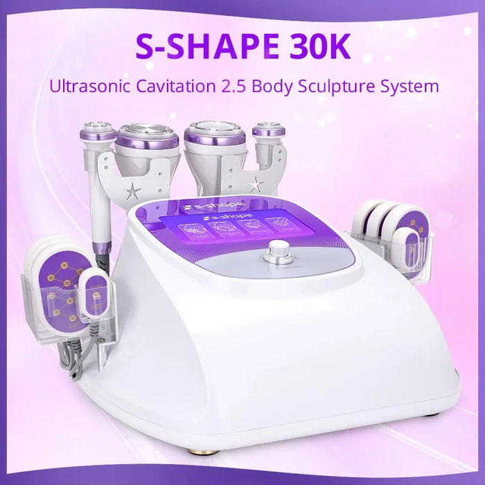 Mychway UNOISETION 30K Cavitation S-SHAPE Machine With Laser Pads - SD-45S2SB