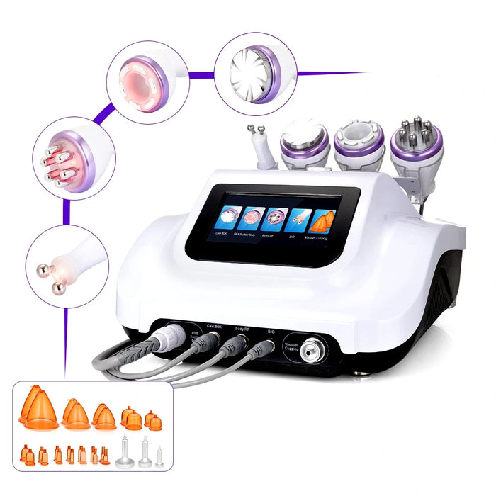 Mychway 80K Cavitation Machine With Vacuum Cupping For Body Sculpting - MS-55T7