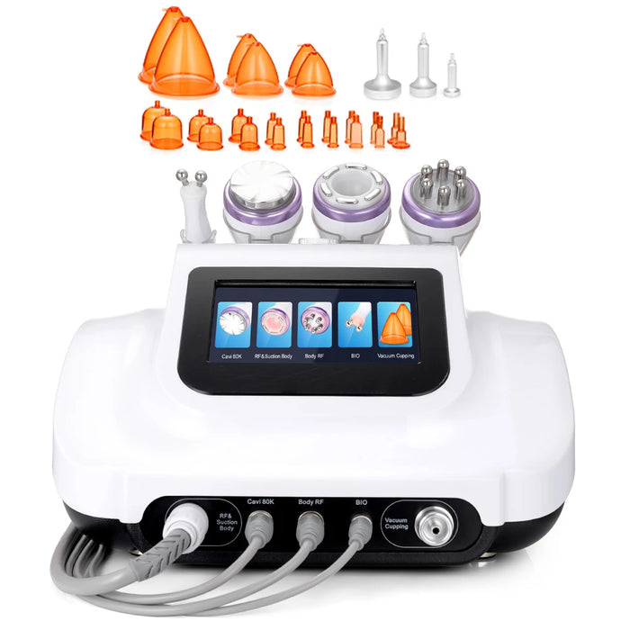 Mychway 80K Cavitation Machine With Vacuum Cupping For Body Sculpting - MS-55T7