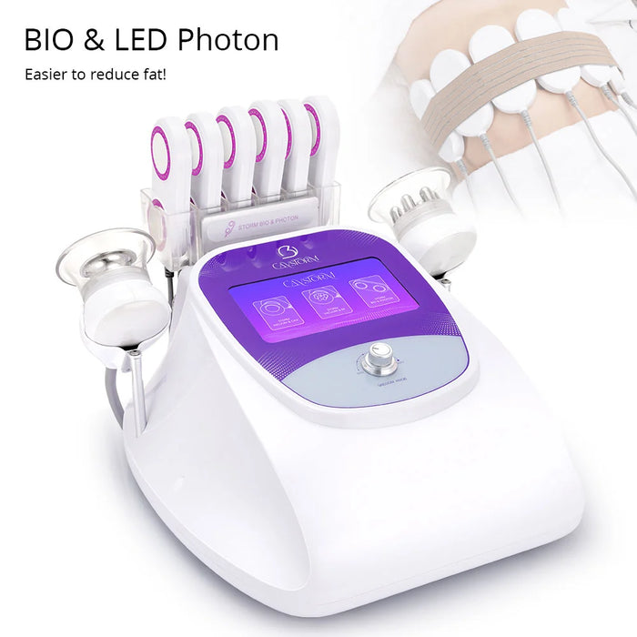 MyChway CAVSTORM 40K Ultrasonic Cavitation Machine With 6 Photon Pads - SD-23S4S