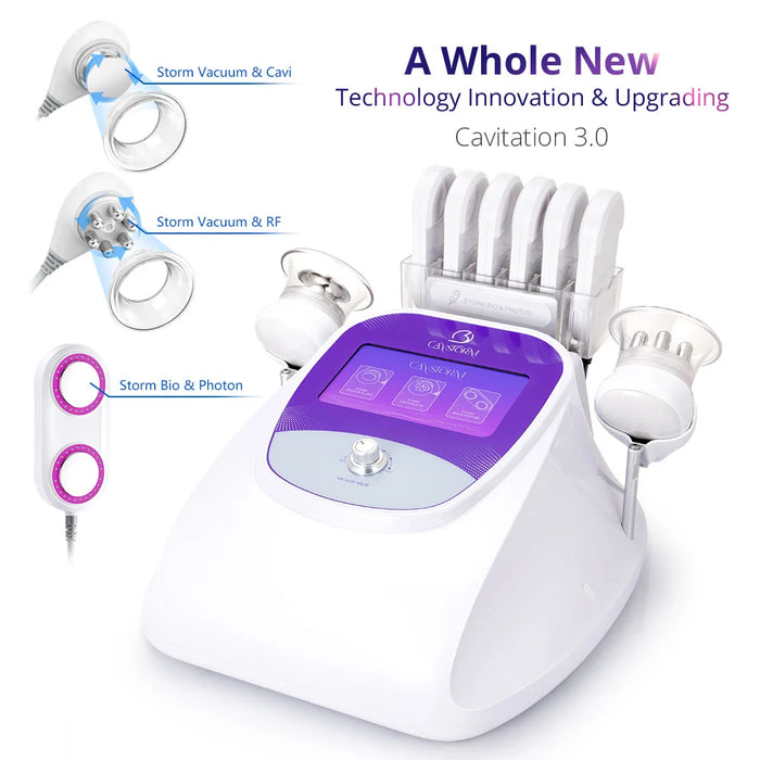 MyChway CAVSTORM 40K Ultrasonic Cavitation Machine With 6 Photon Pads - SD-23S4S